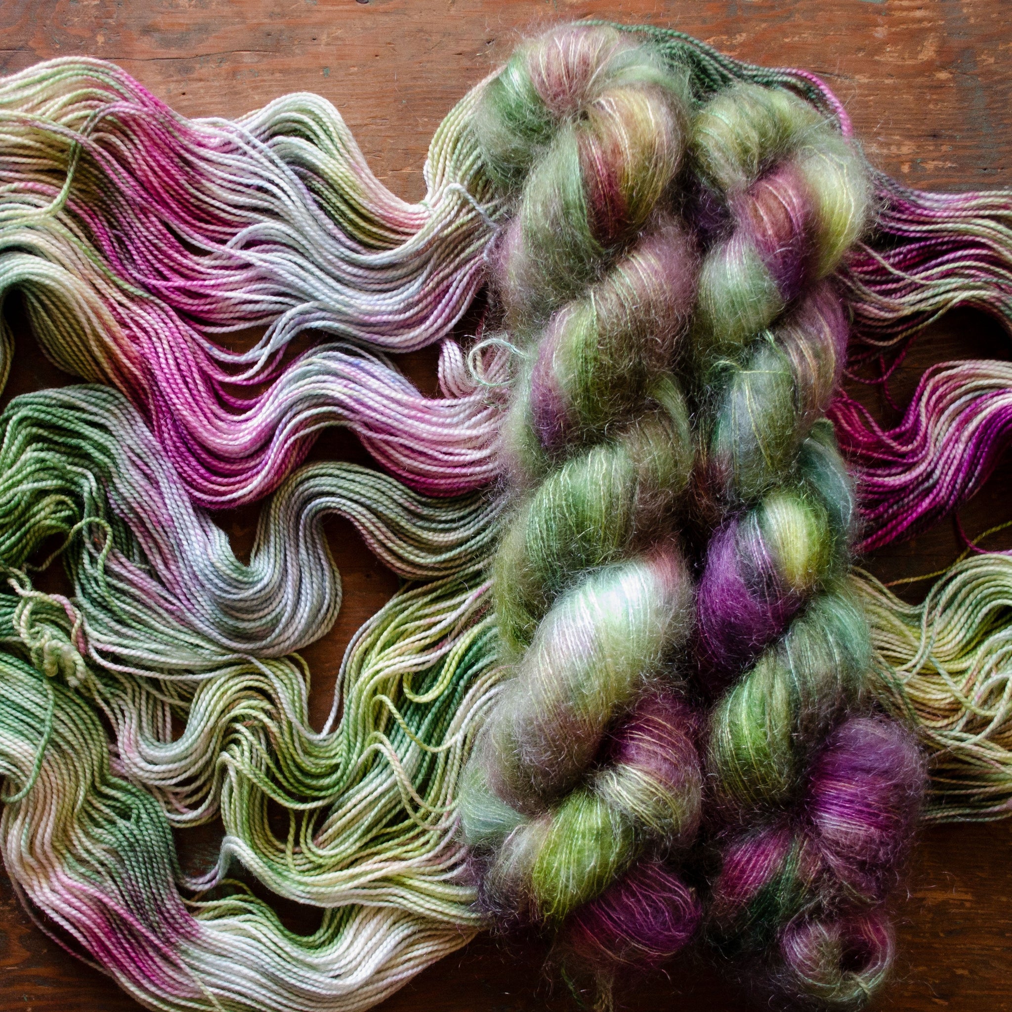 Four skeins of ZeeZee buy Textiles mohair